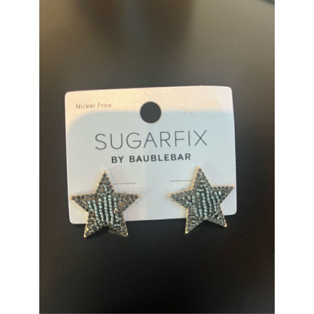 Sugarfix Star Beaded Earrings NWT NEW